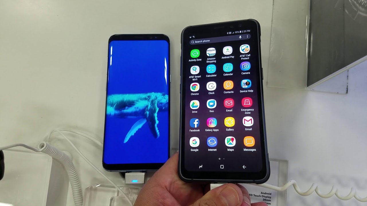 SAMSUNG GALAXY S8 ACTIVE vs. SAMSUNG GALAXY S8