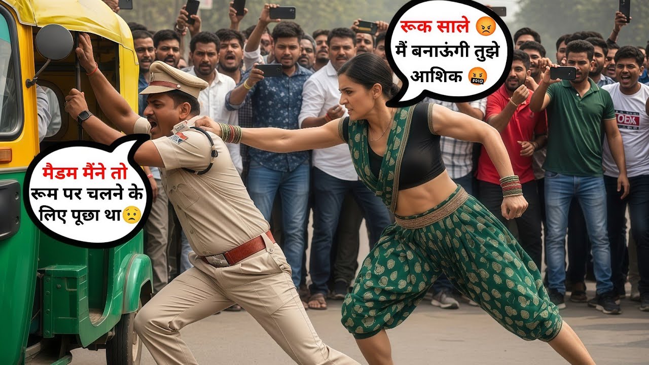 डीजीपी ने साधारण लड़की समझकर हरियाणा की पहलवान IPS को छूआ तो मैडम ने डीजीपी के साथ जो किया... 😱