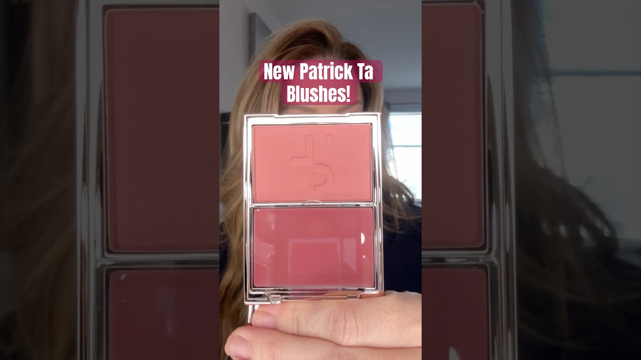 4 NEW Shades Of Patrick Ta Blush!! 😀🎉