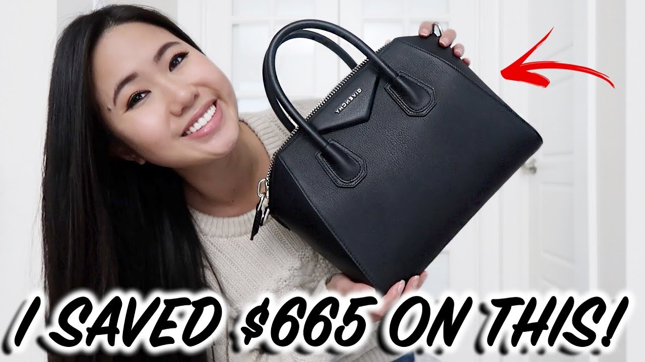 How I Saved $665 On A NEW GIVENCHY SMALL ANTIGONA + Unboxing, Review, & First Impressions
