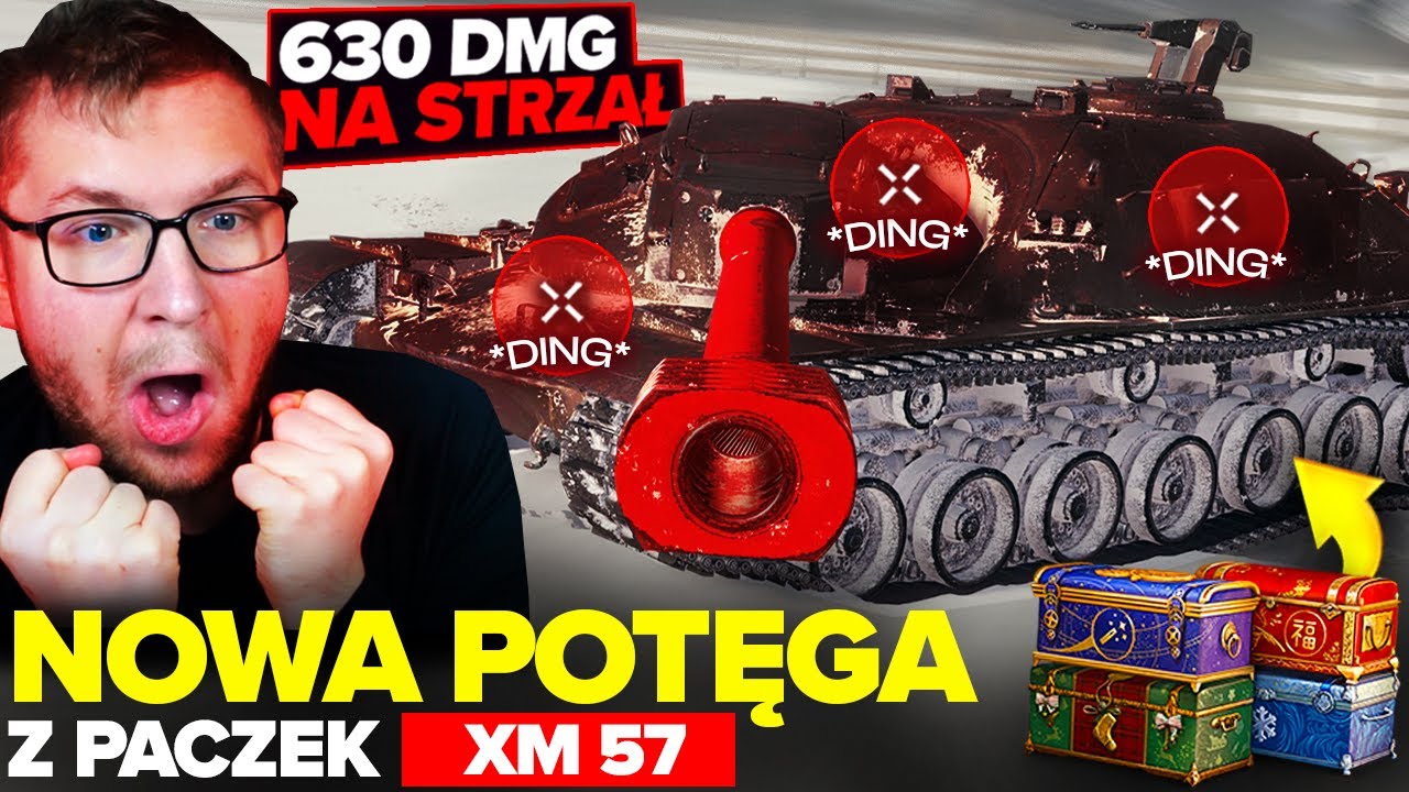 UWAGA - TO JEST NAJLEPSZY CZOŁG z PACZEK ŚWIĄTECZNYCH - XM 57