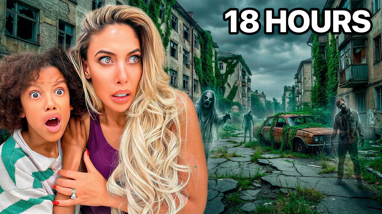 24 HOURS IN THE SCARIEST PLACE IN TOWN! 😱 | The Beverly Halls