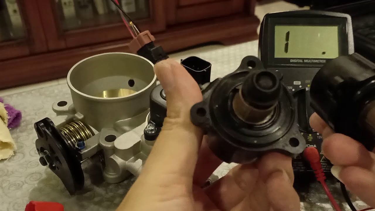 12. Cara checking stepper motor aka idle valve mitsubishi 6pin