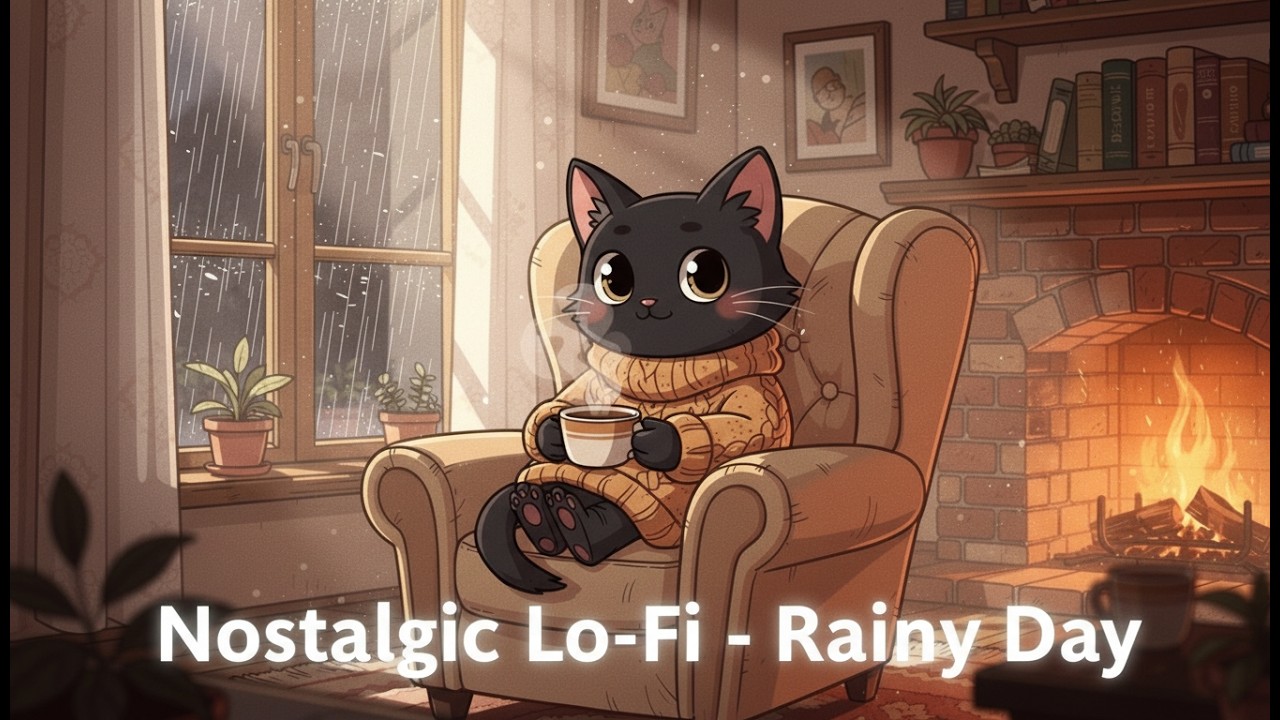 Cozy Rainy Day 🌧️ | Nostalgic Lo-Fi Hip Hop for Studying & Relaxing