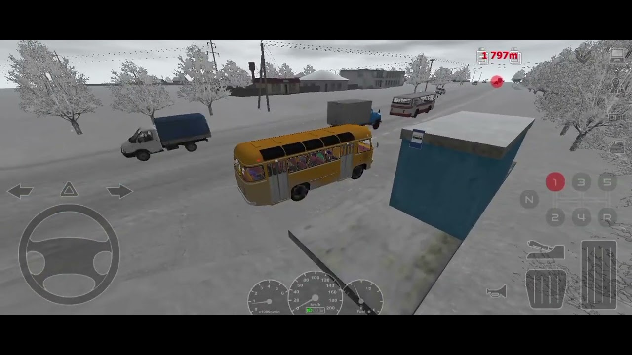 Работа ПАЗистом в Motor depot 
