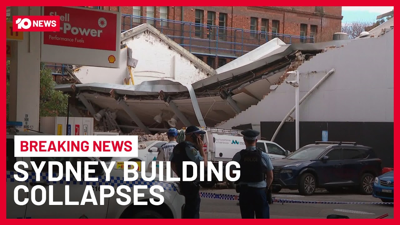 Несколько человек получили травмы при обрушении здания в Сиднее | 10 News