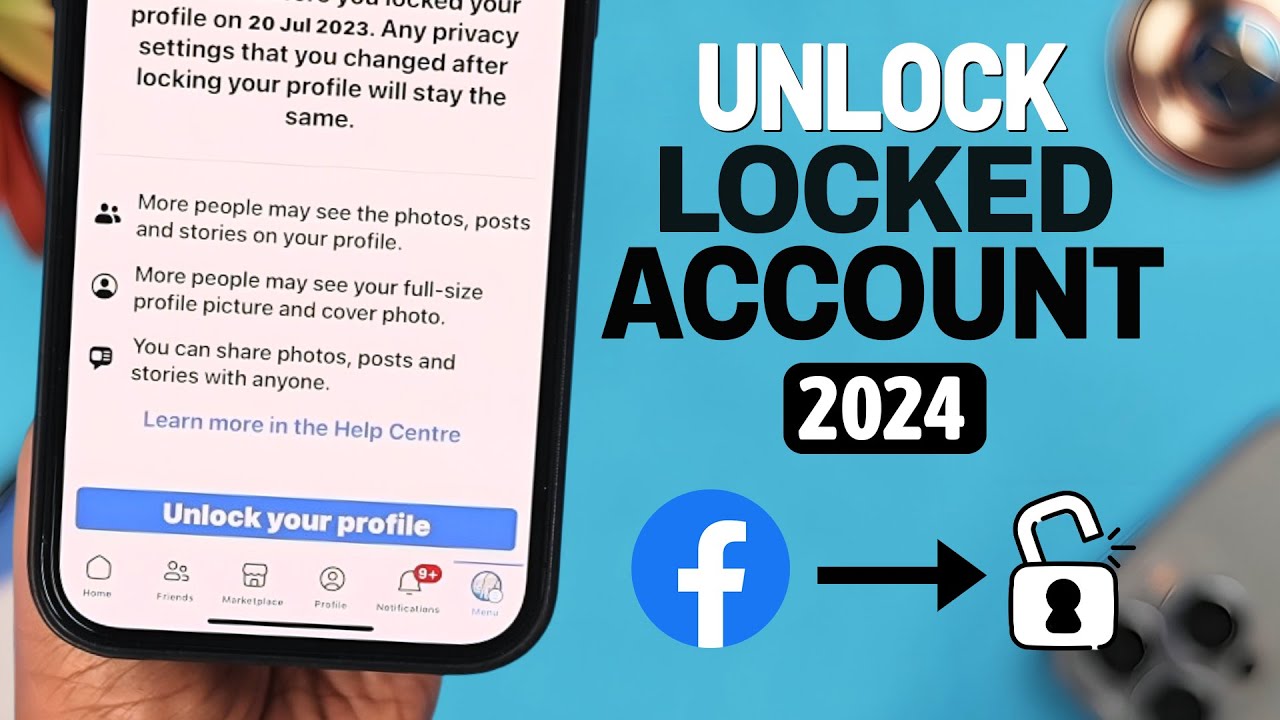 FB: How Unlock Facebook Profile!