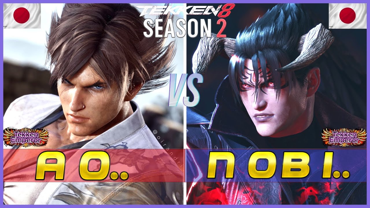 Tekken 8 Season 2 ▰ NOBI (Devil Jin) Vs AO (Lars) ▰ High Level Gameplay
