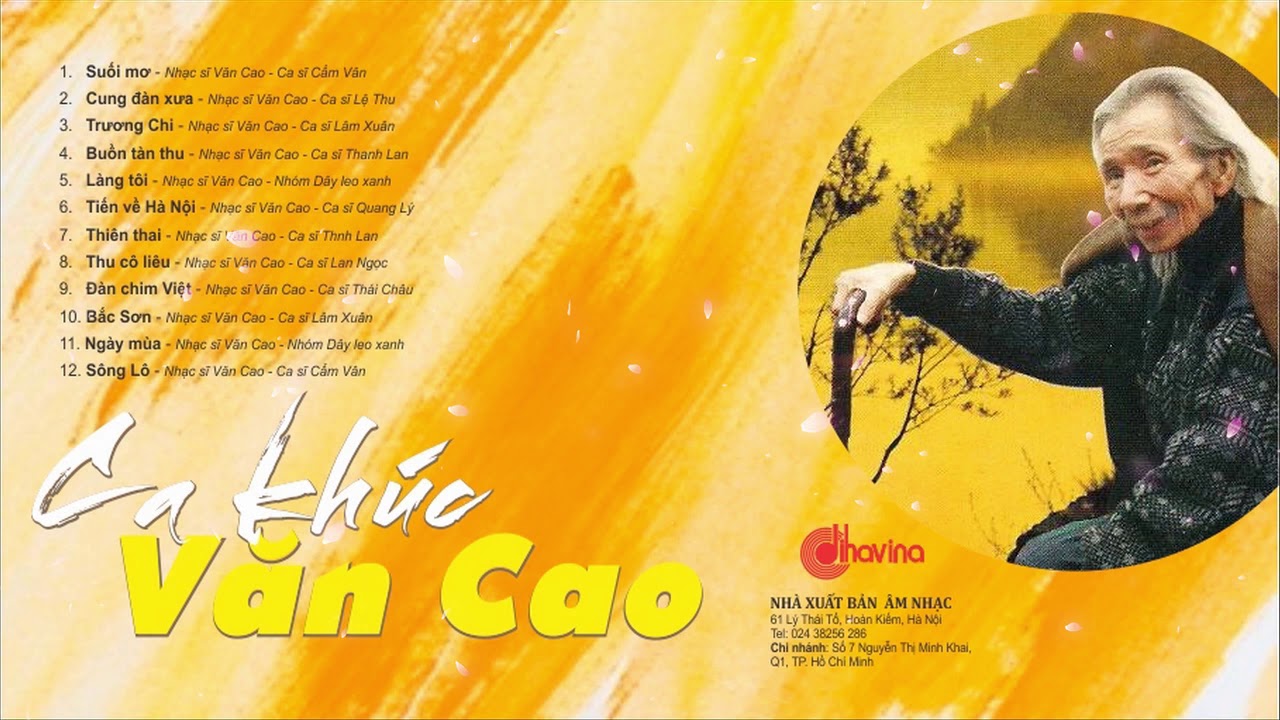Thu Hiền - Tuyển Chọn Những Ca Kh&uacute;c Hay Nhất Của Nhạc Sỹ Văn Cao