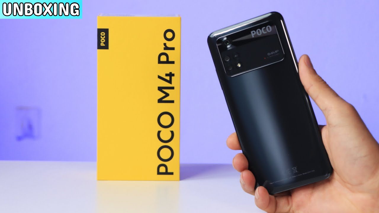 Unboxing POCO M4 PRO 4G 🔥🔥 con Helio G96 & Pantalla Amoled 🔥😱