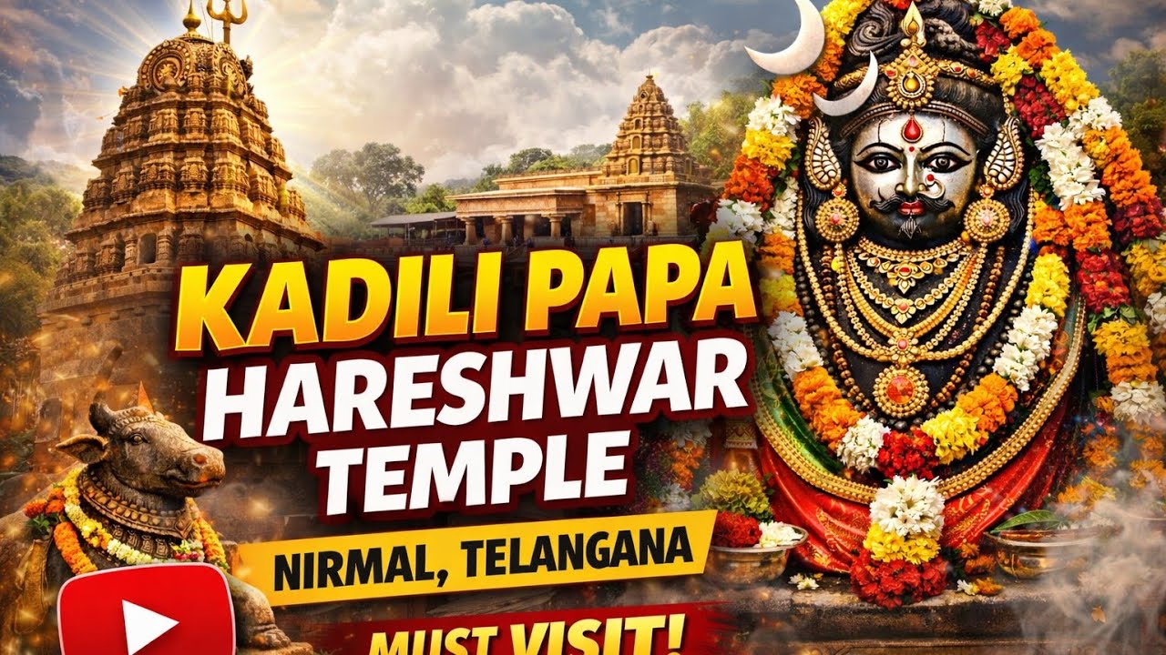 Kadili Papa Hareshwar Temple 🙏 | Nirmal Telangana | Hidden Shiva Temple#LordShiva#ShivaTemple
