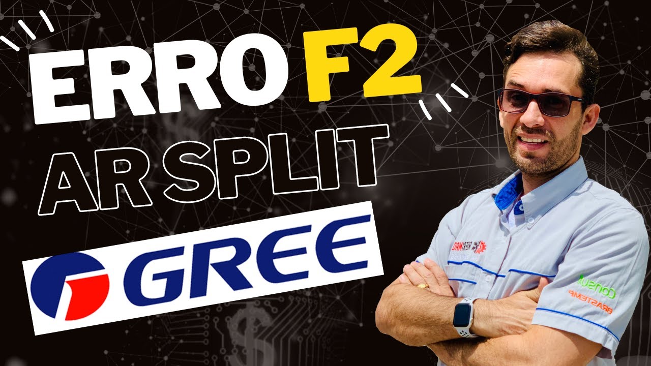 Código de erro F2 split Gree