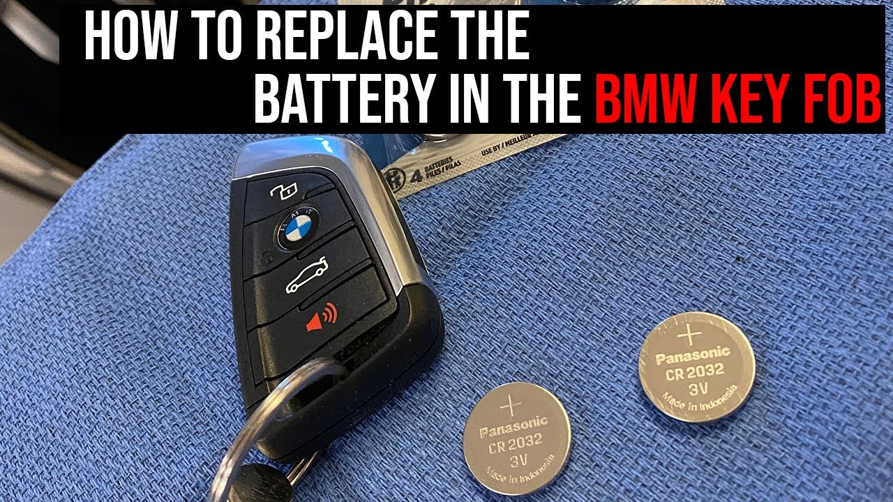 BMW Key Fob - How To Change The Battery