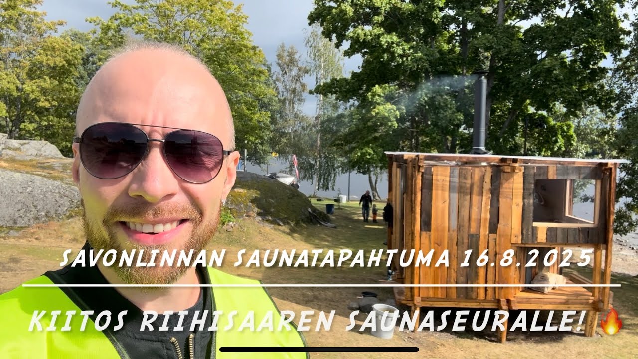 Saunoja joka lähtöön! 🔥 Ai että, kyllä kelpas! 🤩👌