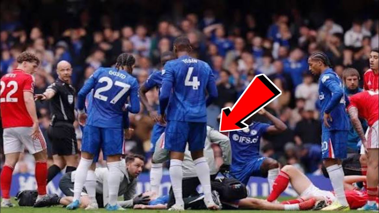 Jesse Derry Injury Update After Head Collision | Chelsea vs Nottingham Forest Match Incident