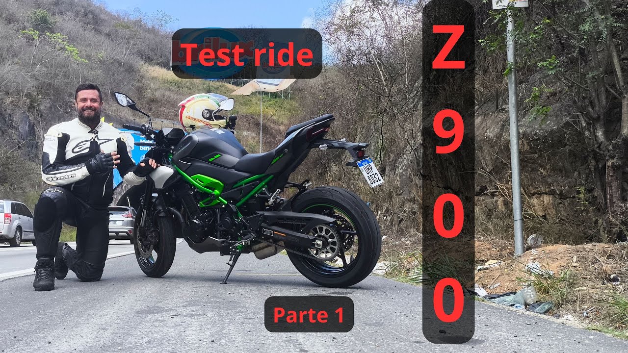 Teste Ride com a Z900, vem conhecer esta máquina.