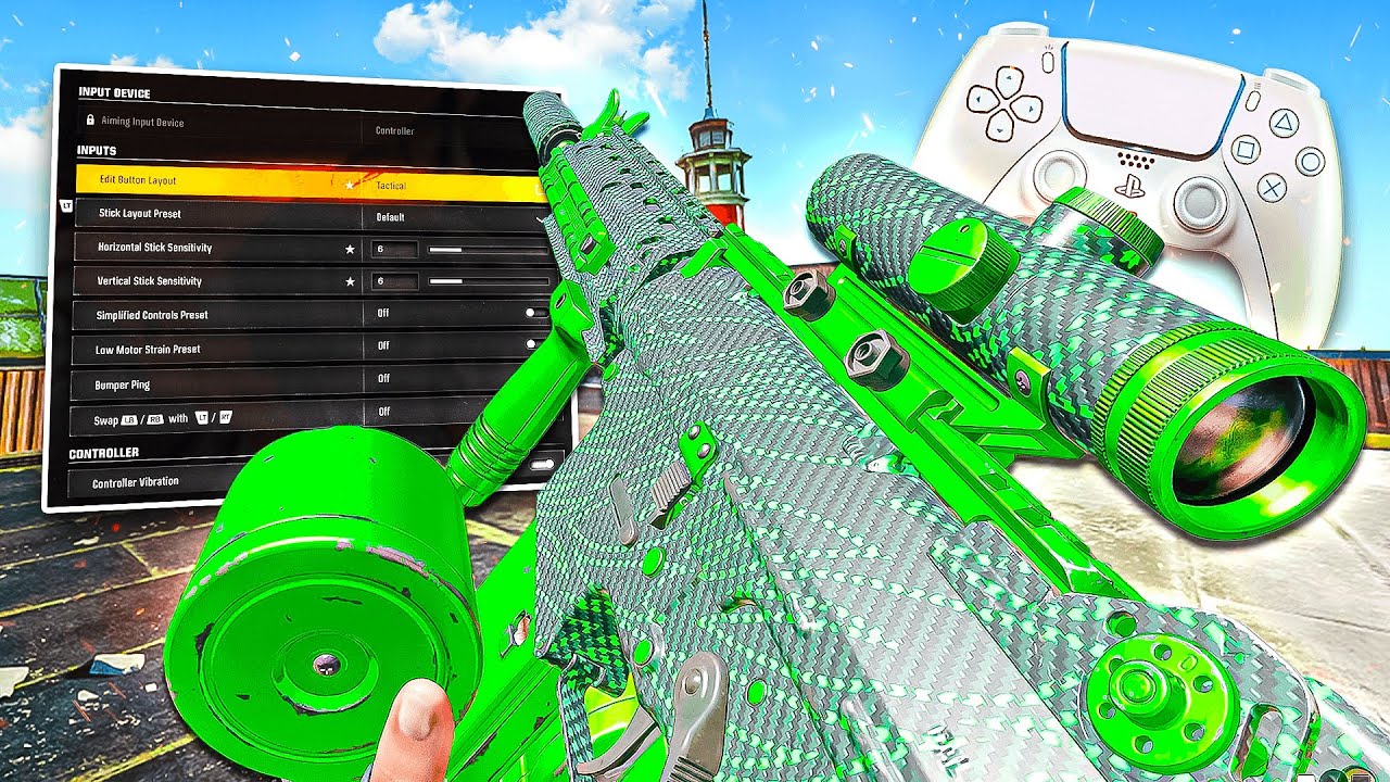 YOU NEED TO USE THESE WARZONE SETTINGS!! (Updated Controller & Graphic Settings)