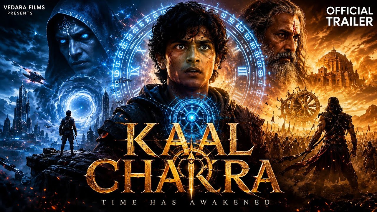 KAAL CHAKRA (Official Trailer) | Hindi Sci-Fi Movie 2026 | Vedara Films #ai #aivideo @vedaraclasses 