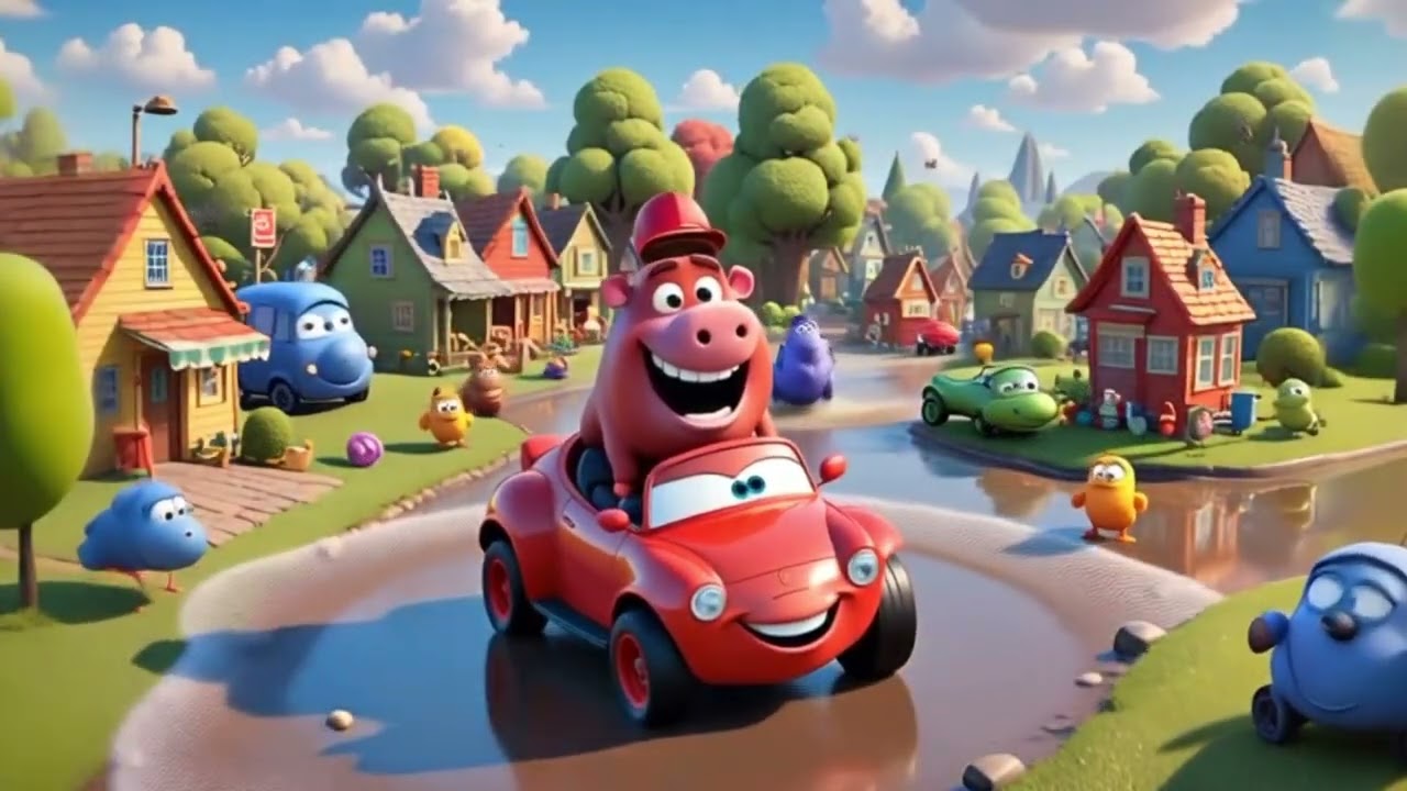 Baa Baa Black Sheep’s Tractor Trek | Fun Farm Song for Kids | Tractor Rhyme Adventure