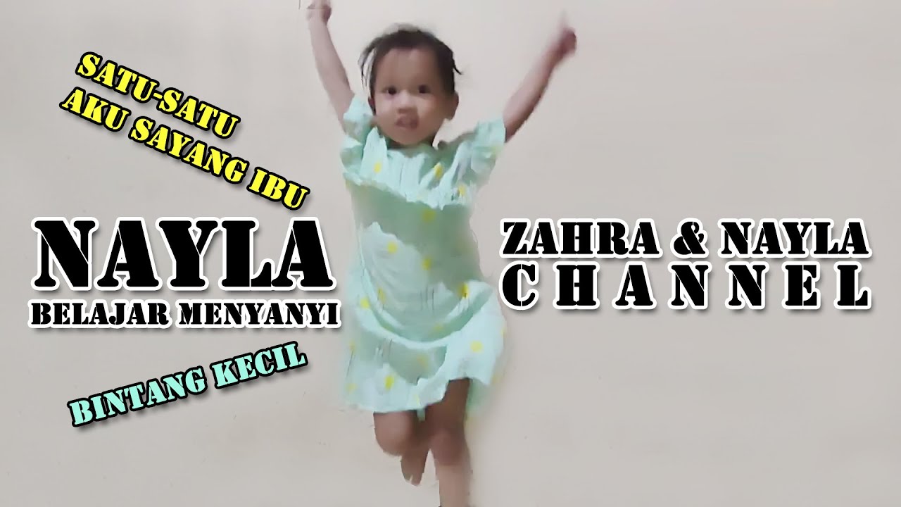 Nayla Belajar Menyanyi || Dunia Zahra & Nayla