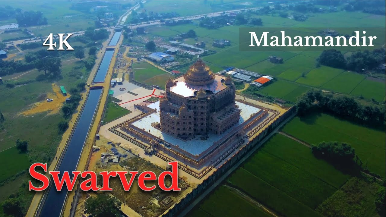 DJI MINI 3 Arial Shot ! World&rsquo;s Largest Meditation Centre &ldquo;SWARVED MAHAMANDIR&rdquo;.