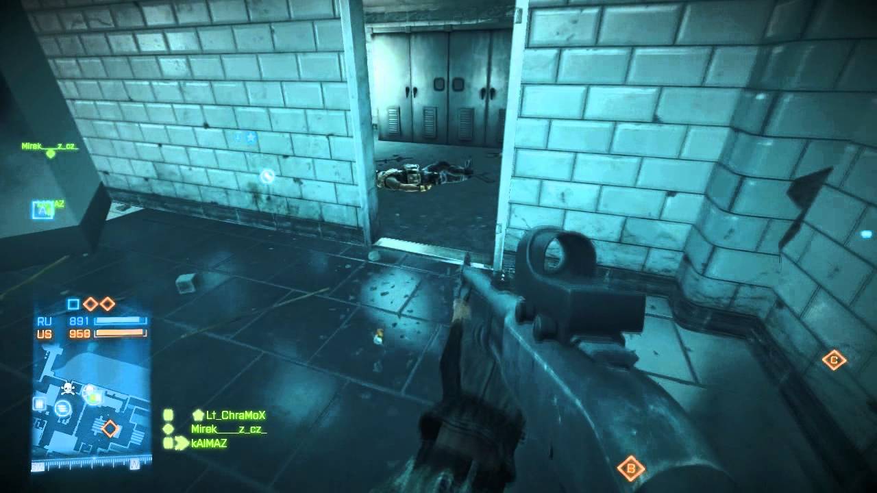 BF3 - 870MCS shotgun w/Frag Rounds and Claymores