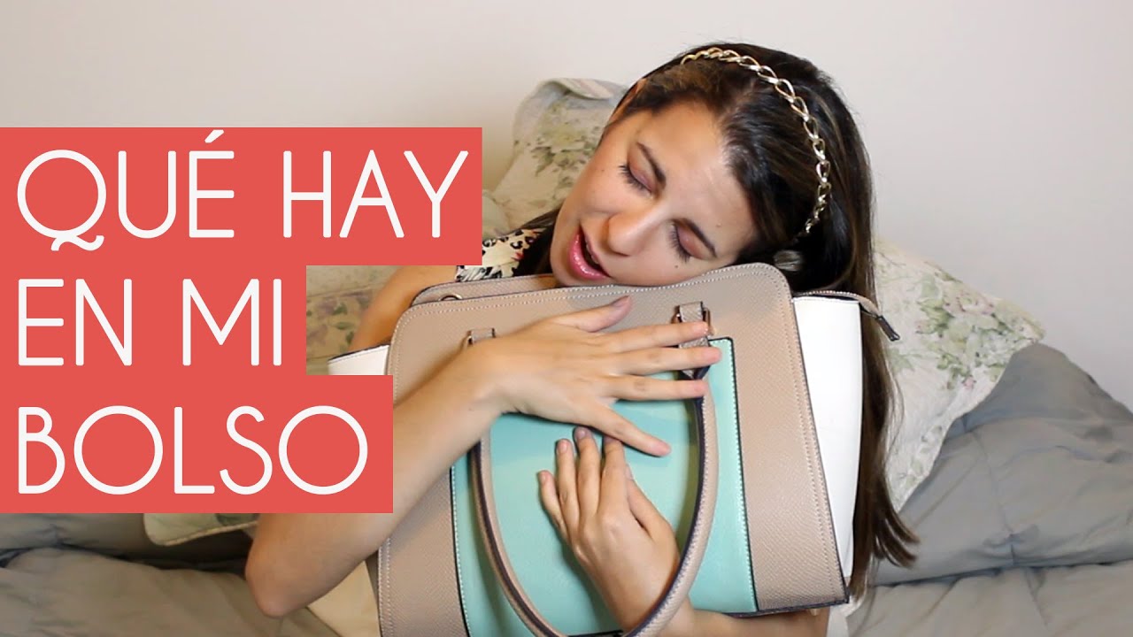 QUÉ LLEVO EN MI BOLSO! TAG - Ceci Saia