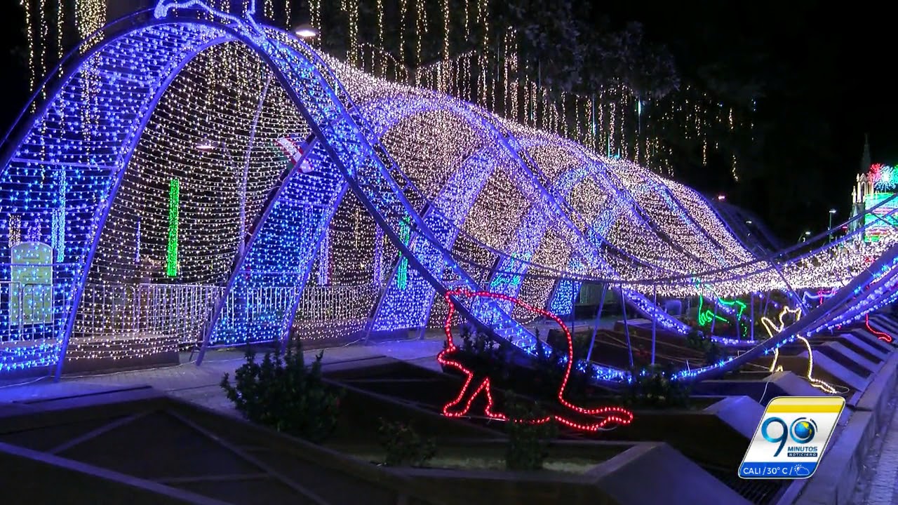 Conoce el alumbrado que encenderá este jueves la navidad en Cali