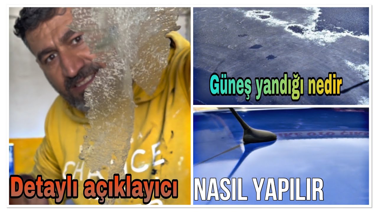 TR De tek Detaylı Anlatım Güneş Yanık Boyasız Onarım Nasıl Yapılır ???