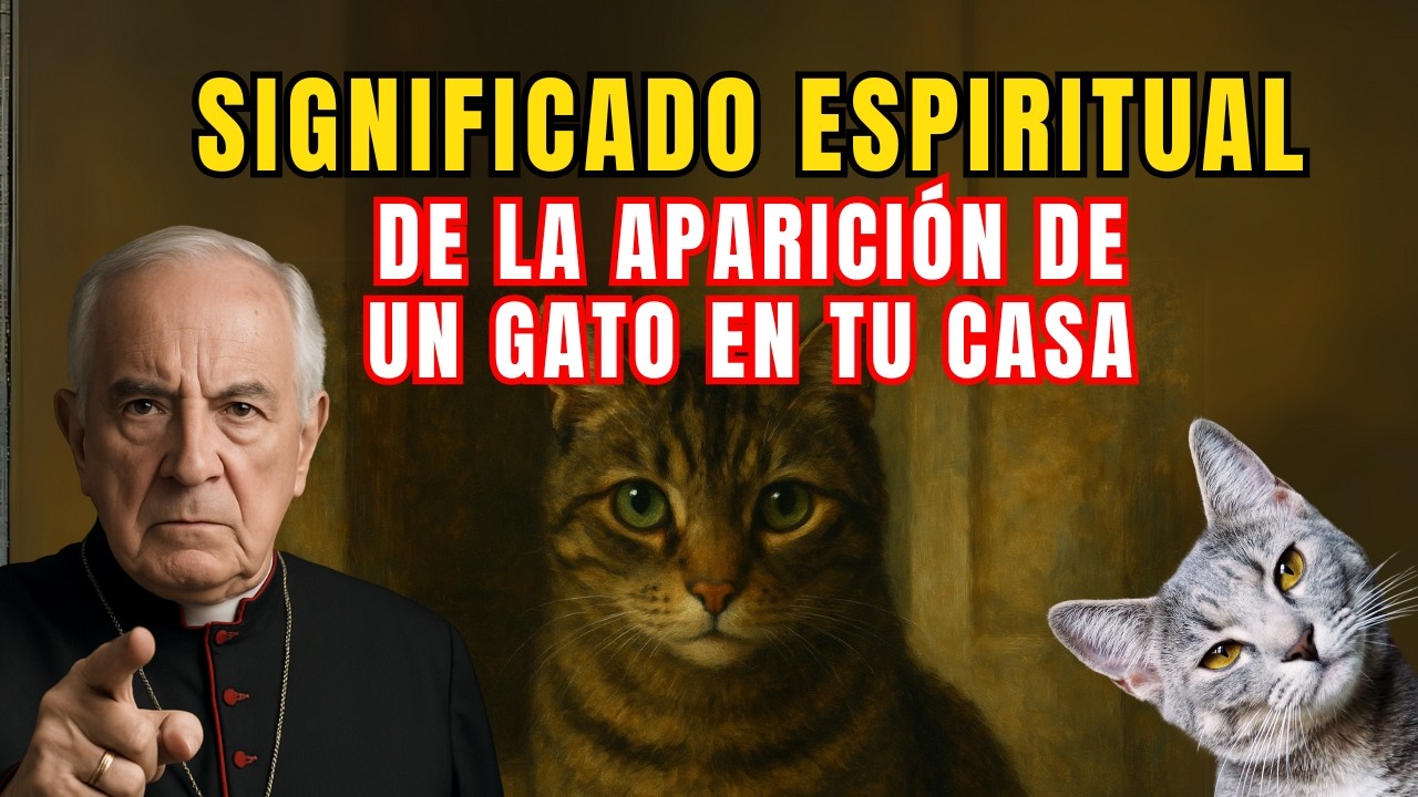 SIGNIFICADO ESPIRITUAL  del GATO que aparece en tu casa — Una señal que no debes ignorar!