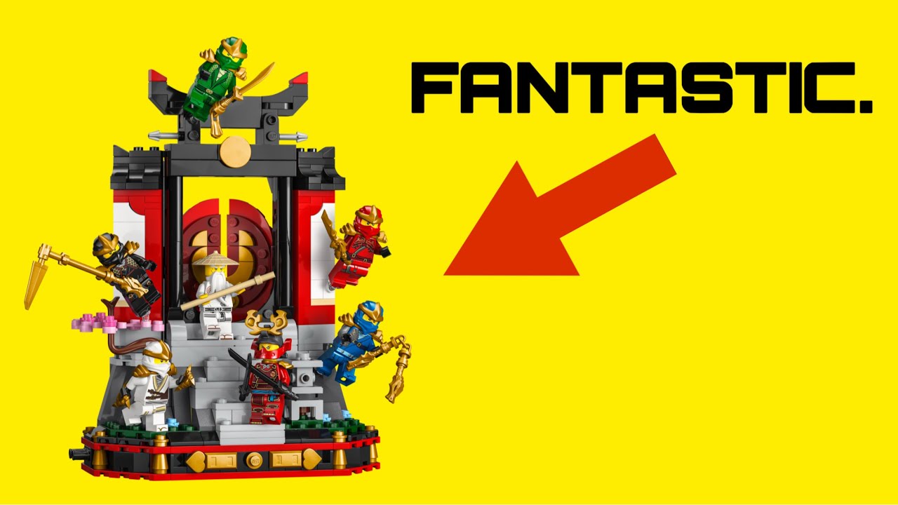Ninjago Legacy 71866 Ninja Character Display - 15th Anniversary Review