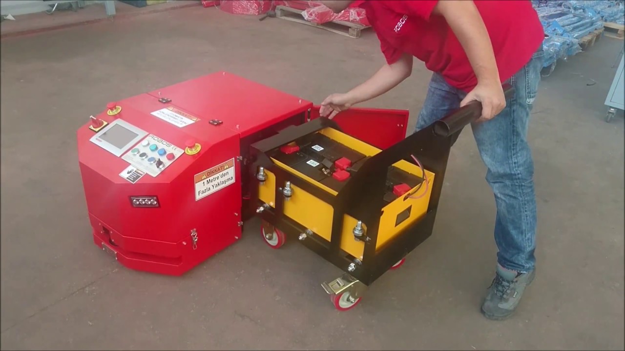 ROBOS 1 Ton Endüktif Çekici AGV
