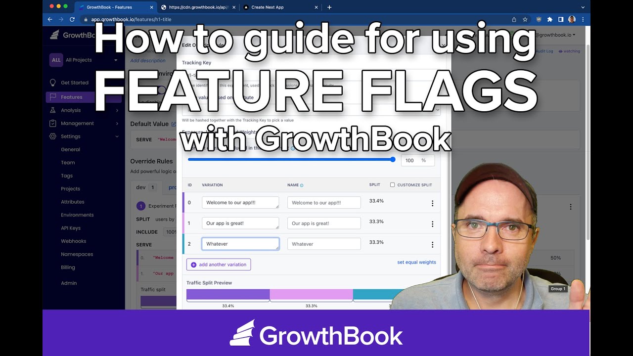 How to use feature flags with GrowthBook