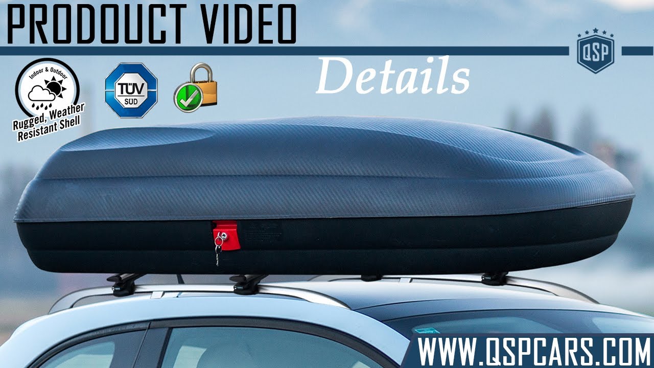 i Migliori Portabagagli da Tetto Auto | Box da Viaggio Portatutto CERTIFICATO TUV| Video Esplicativo