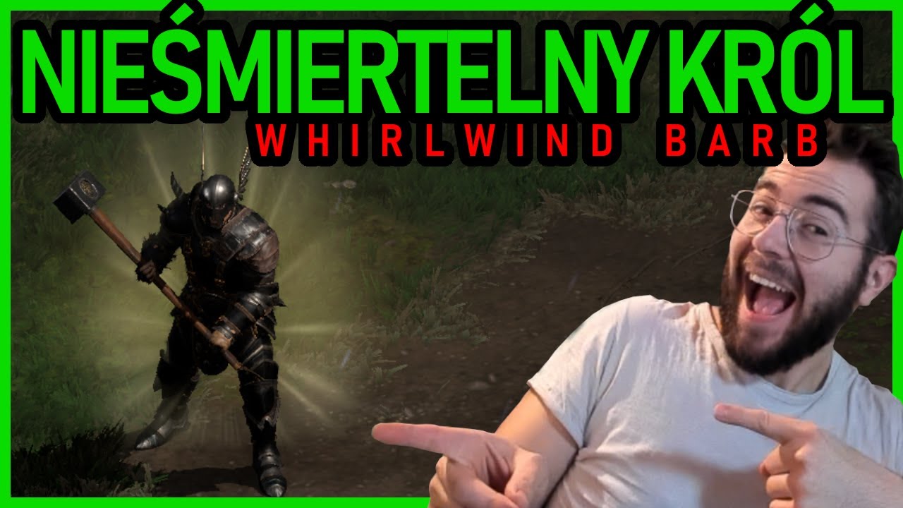 NIEŚMIERTELNY KR&Oacute;L - WHIRLWIND END GAME IMMORTAL KING BARBARIAN GUIDE DIABLO 2: RESURRECTED PORADNIK