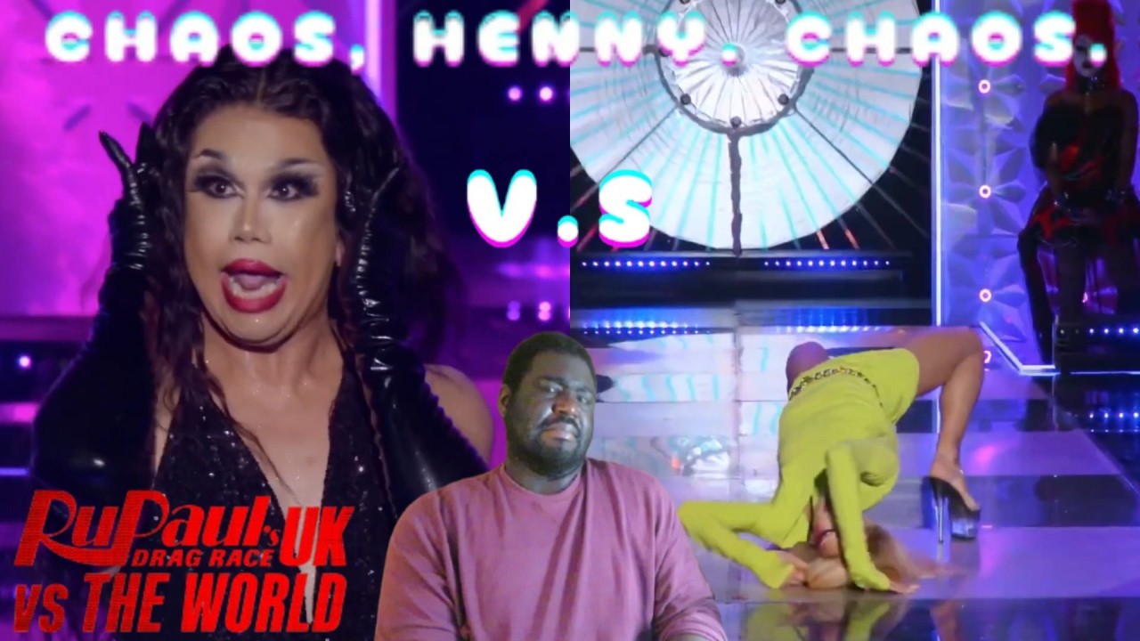 Реакция на липсинкс + ELIM в 2-м эпизоде ​​3-го сезона RPDR UK vs. The World | Мелинда Верга прот...