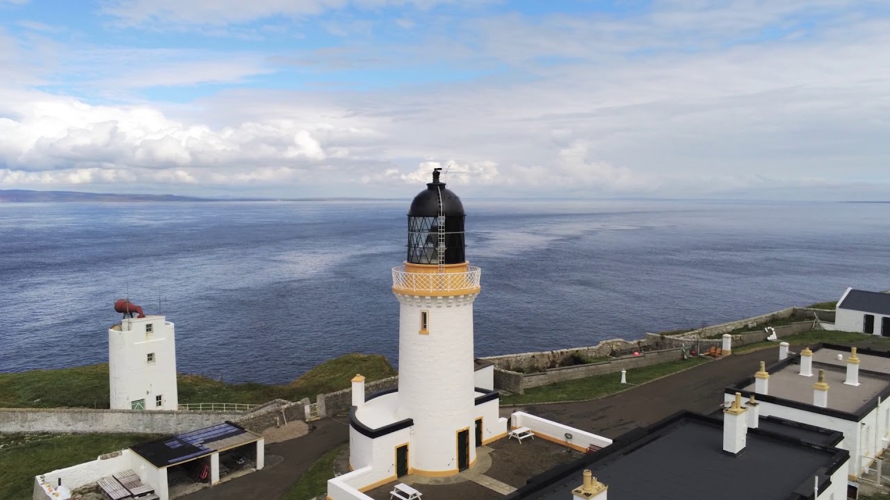 Dunnet Head Lighthouse is the most northerly point of Scottish Mainland built in 1831.