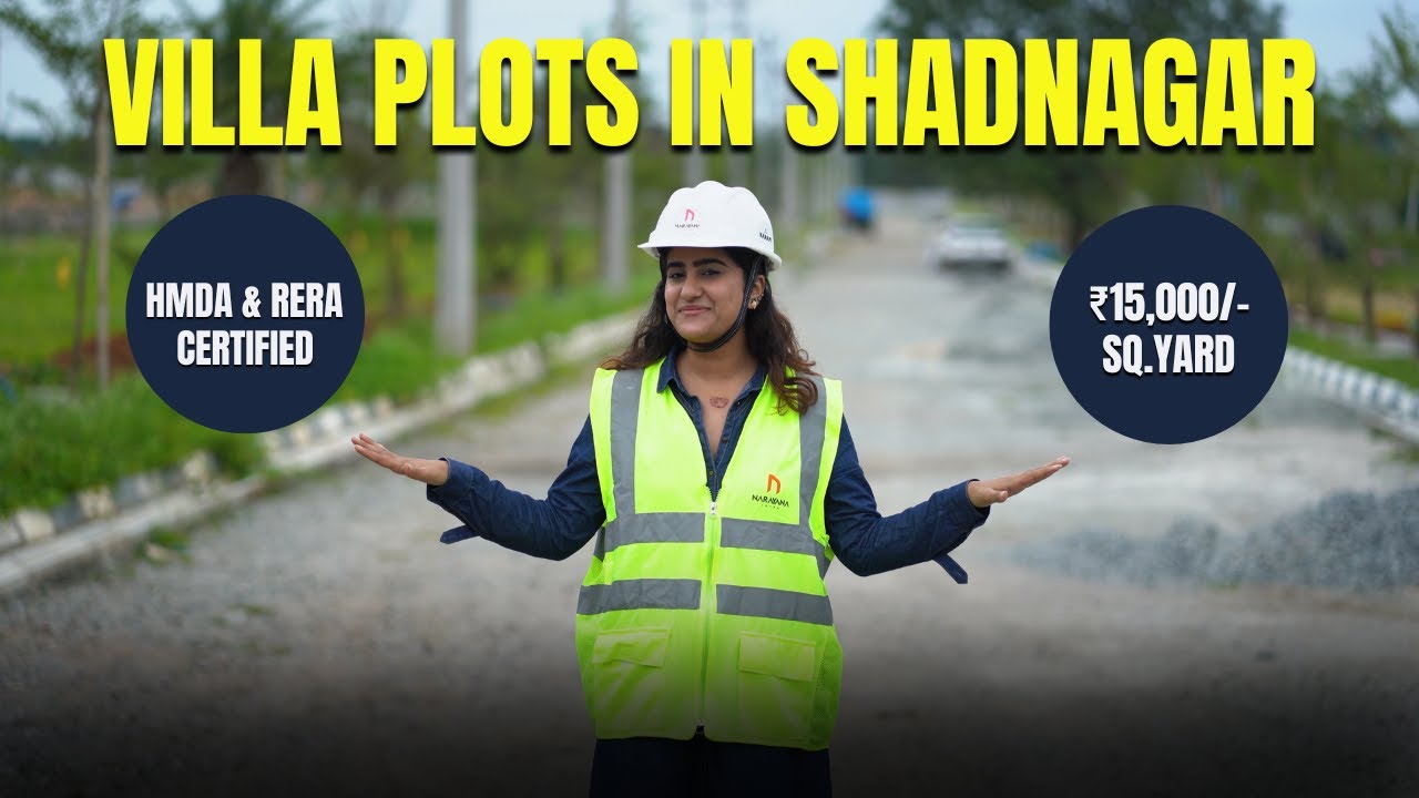 HMDA Approved Plots in Shadnagar | 1Km To Regional ring road, 15 Mins to Airport | Best Investment