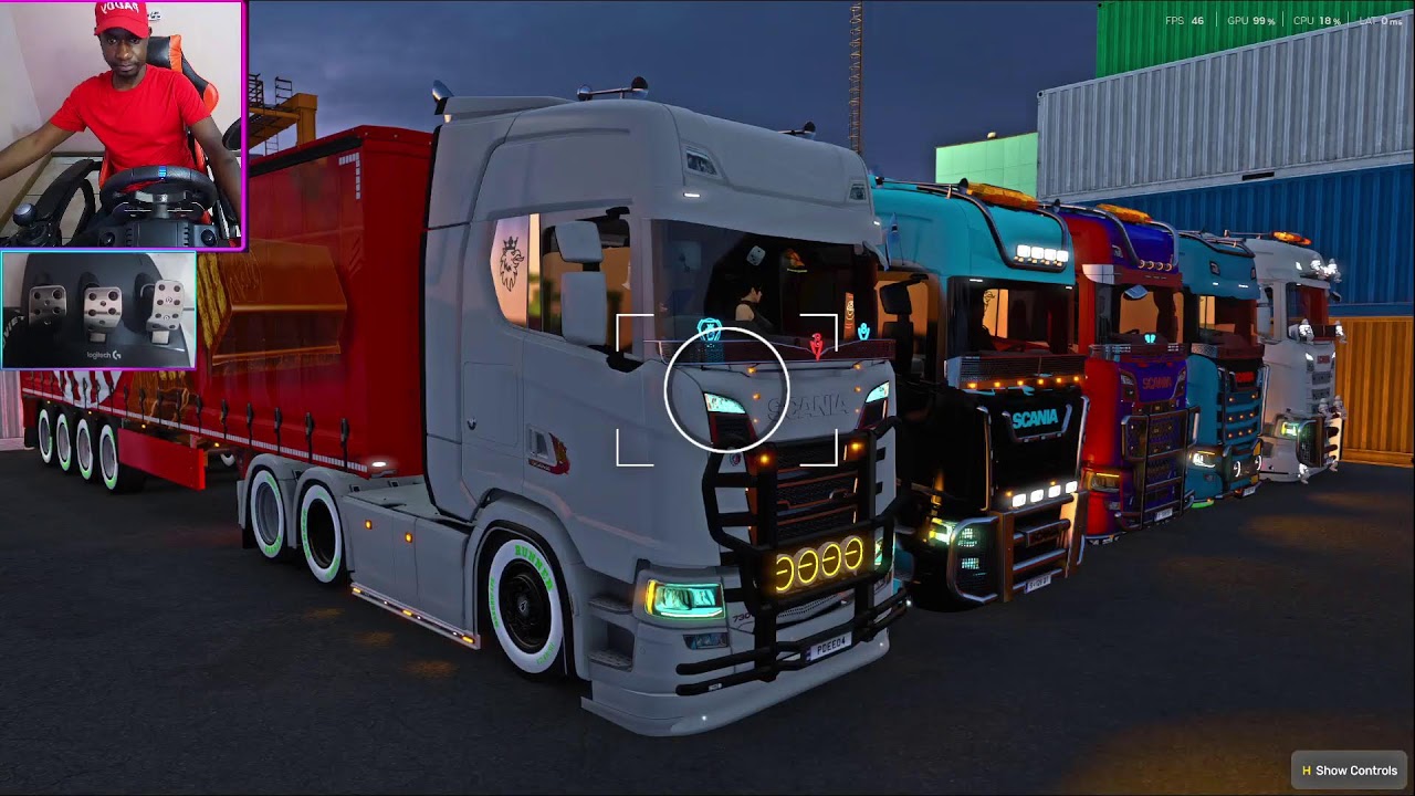 🚛 LIVE: EPIC ETS2 TRUCK CONVOY | Real Players | Heavy Loads | Tight Roads