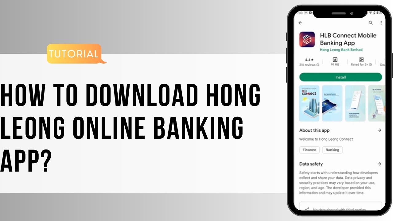 How to Download Hong Leong Online Banking App? Install HongLeoung App Phone Tutorial