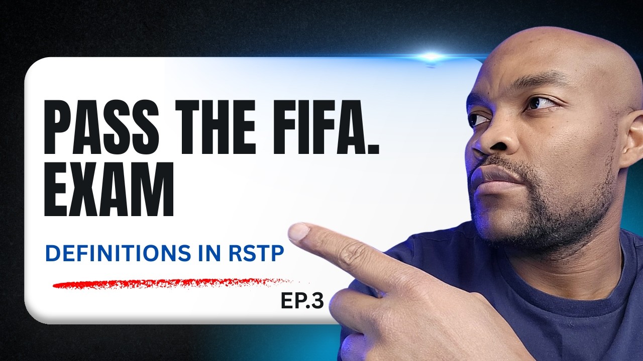 Tips On How I Pass The FIFA Agent Exam: Eps 3