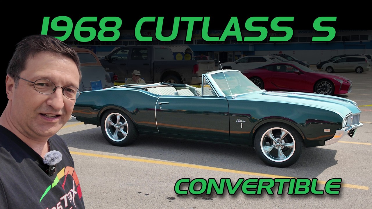 1968 Oldsmobile Cutlass S Convertible - Stunning all original classic, RARE gorgeous green BEAUTY!