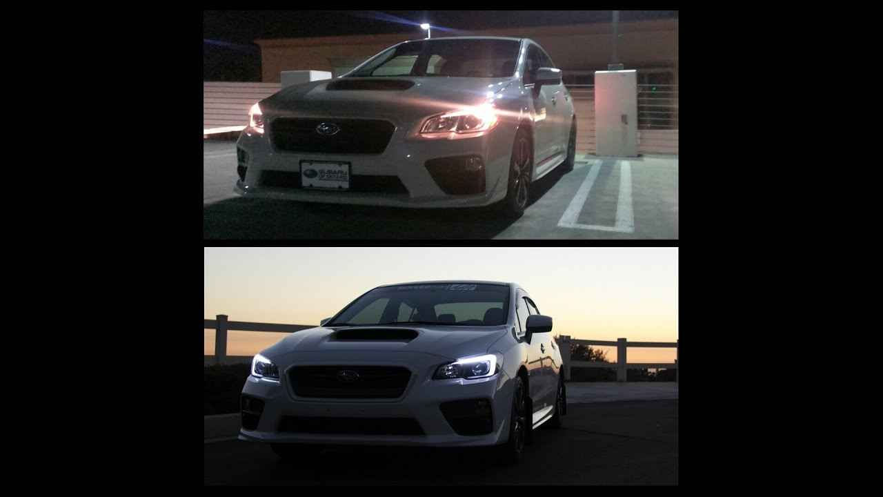 2015 Subaru WRX Headlight Mod How To