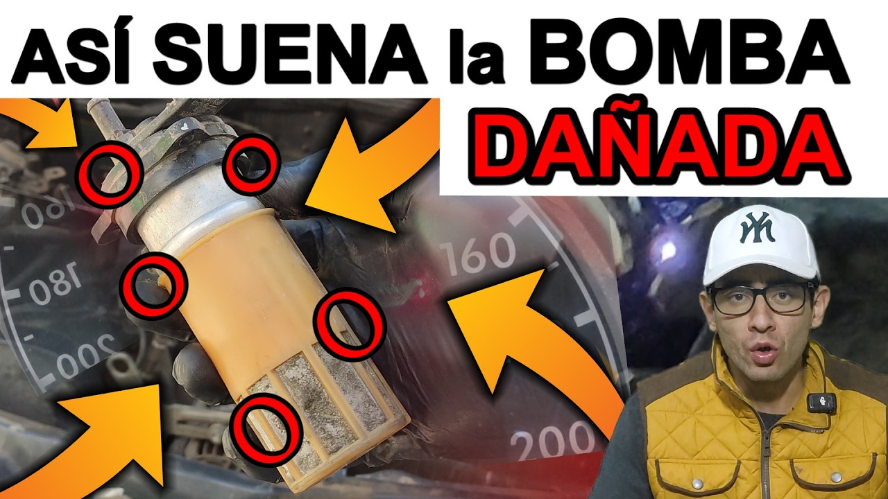 SÍNTOMAS de BOMBA de GASOLINA DAÑADA | ASÍ FALLA TU CARRO con BOMBA en MAL ESTADO | RUIDO y PRUEBAS💥