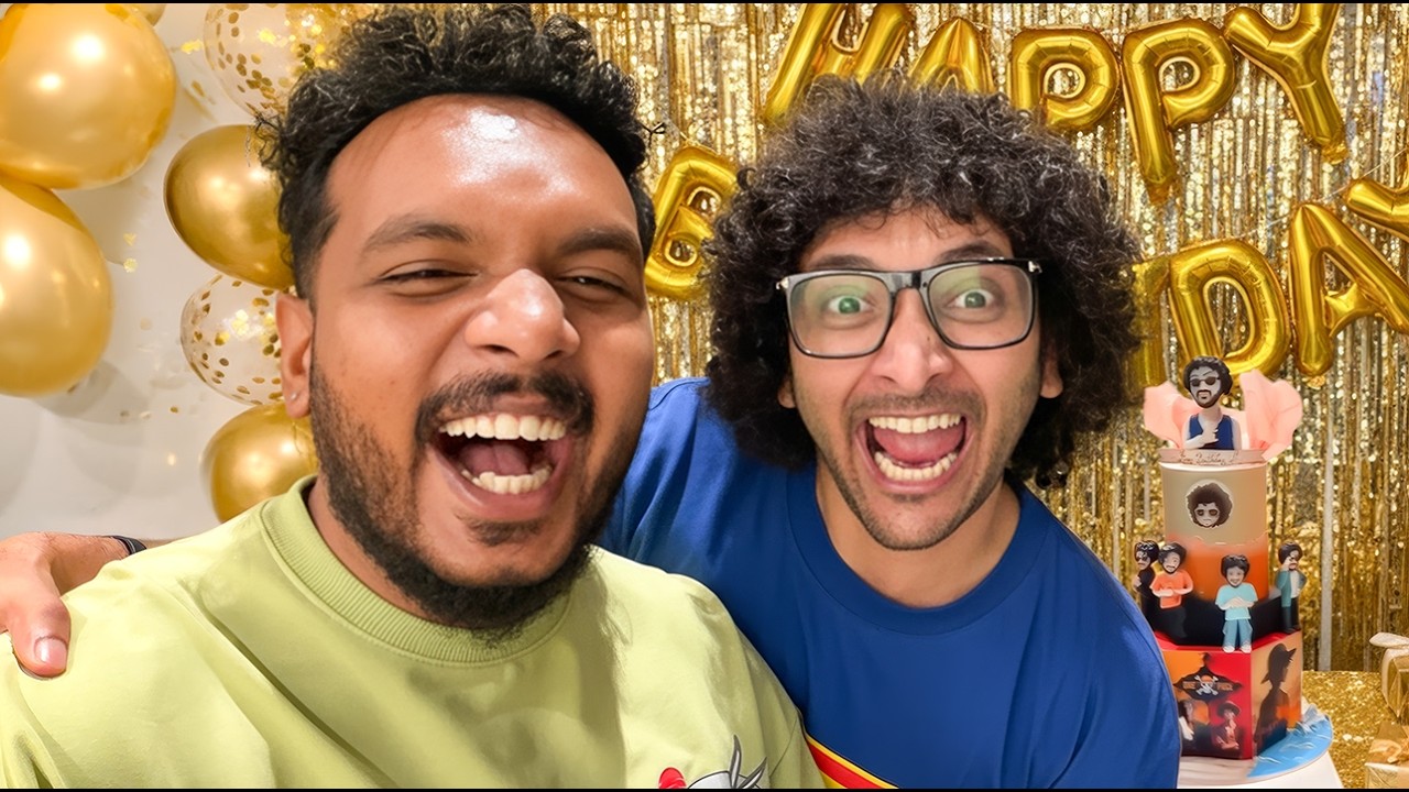 Full plan secret aayi… last minute pokki 🔥🎂