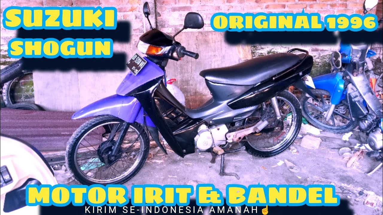 SUZUKI SHOGUN ORIGINAL 1996 MOTOR IRIT & BANDEL ☝