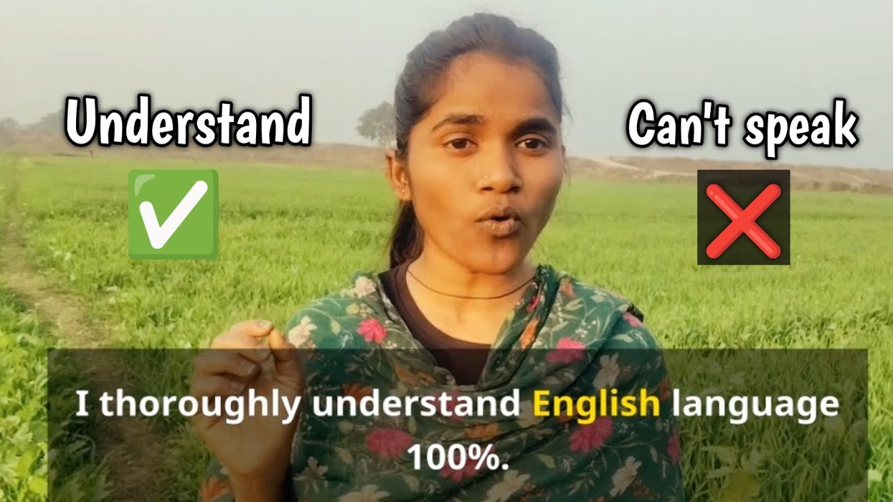 I understand English 💯%✅ 🤗but i can't ❌speak fluently 😔😕...Why?..... #english .