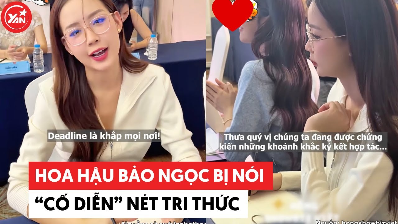 Hoa hậu Bảo Ngọc bị nói “cố diễn’’ nét tri thức #baongoc #yannews