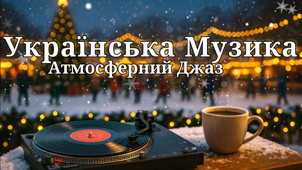 Атмосферный джаз Украинского🎶 Нового года Погрузитесь в тепло
