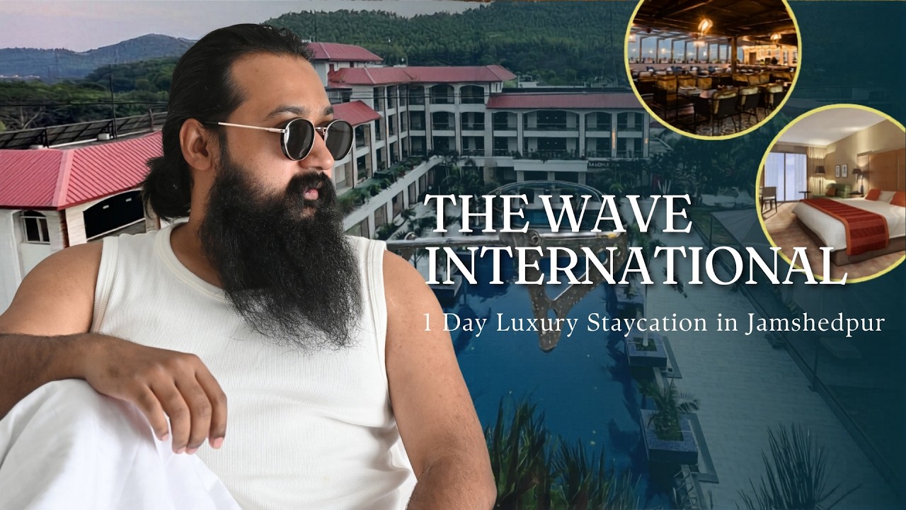 1 Day Luxury Staycation in Jamshedpur 😍 | The Wave International Resort & Meraki Culinary Vlog